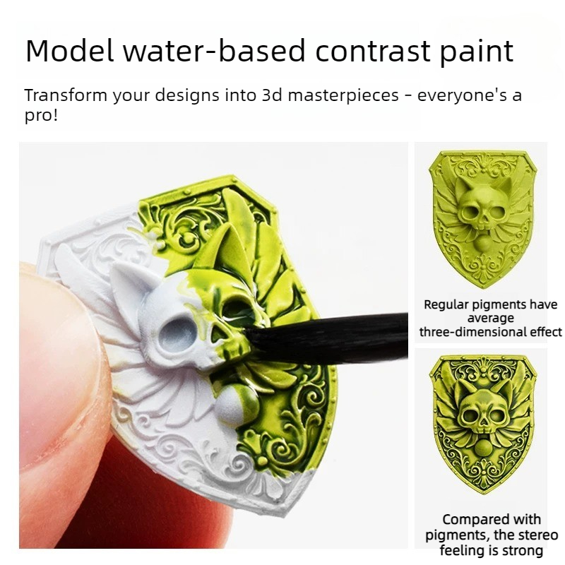 Model Kit Paint Set - Model Water-based Comparison Pigment Comparison Paint
