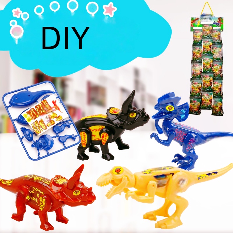 Model Kit Dinosaur - 30Piece DIY Dinosaur Model Assembly Kit