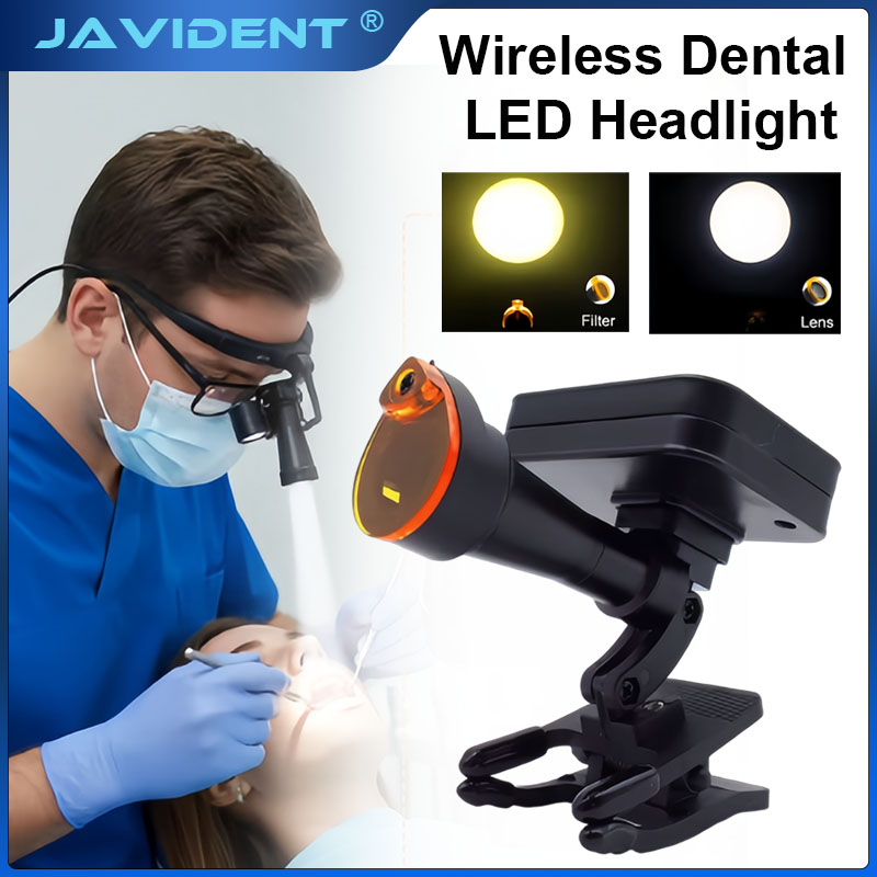 Magnifier With Light - JAVIDENT 5W Portable Dental LED Headlight