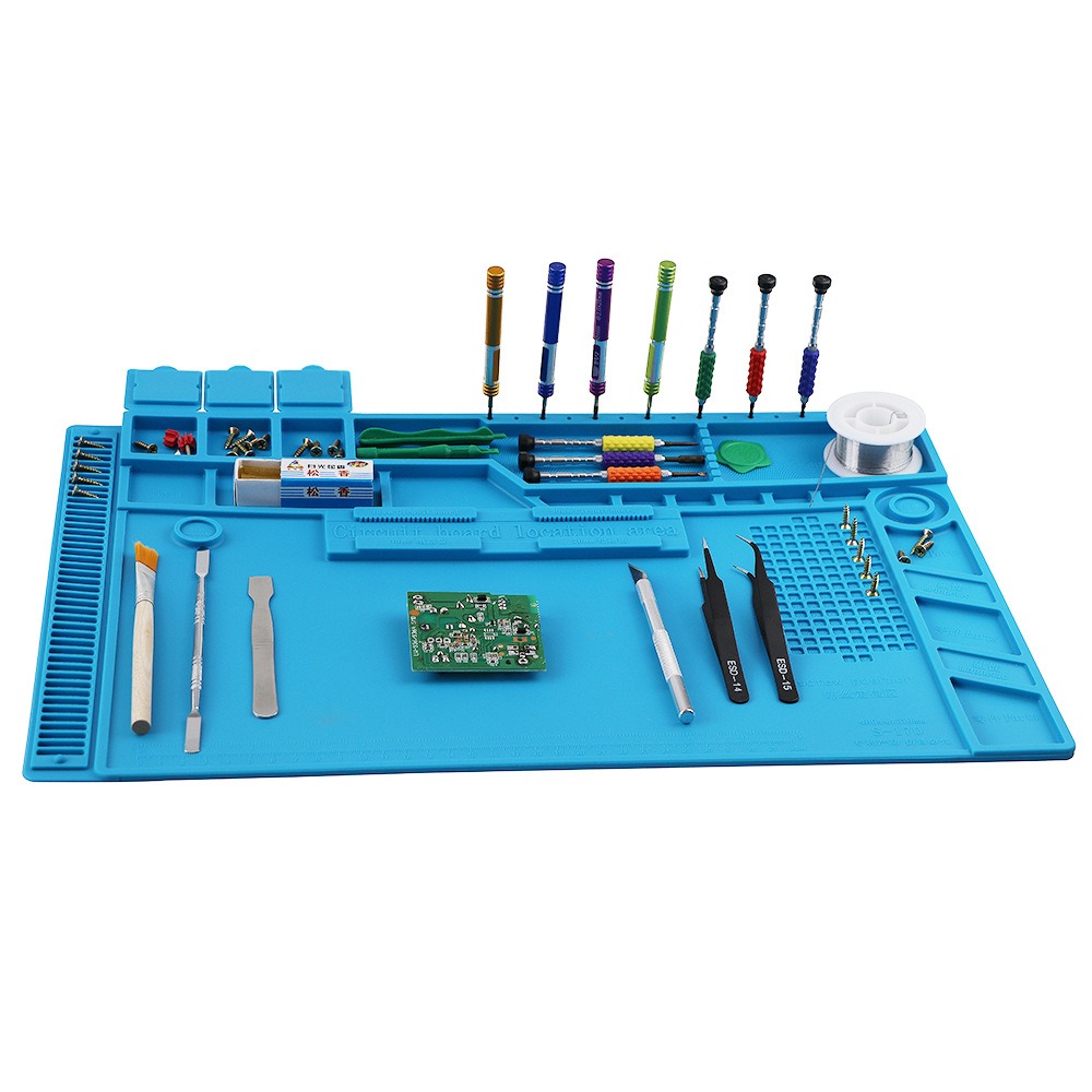 Model Kit Runner Organizer - Soldering Station Mat Silicone Work Mat