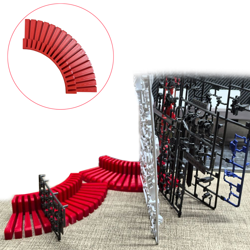 1PCS 16-Slot Fan-Shaped Model  - Model Kit Runner Organizer review and price