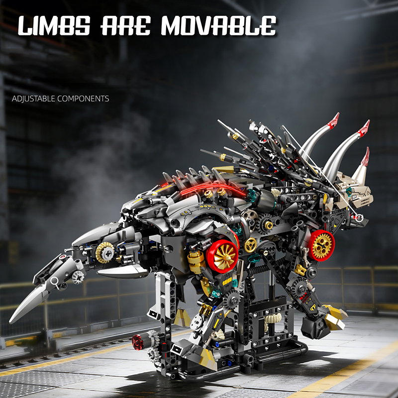 Mechanical Triceratops Buildin - Model Kit Dinosaur review and price