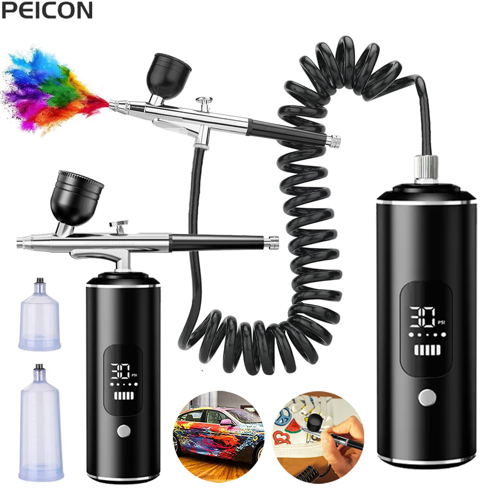 Airbrush with Compressor Porta - Airbrush Compressor Kit review and price