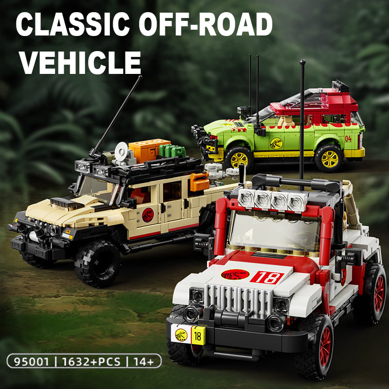 1632pcs Jurassic Dinosaur Off- - Model Kit Dinosaur review and price