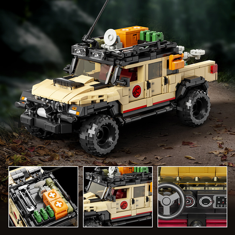 1632pcs Jurassic Dinosaur Off- - Model Kit Dinosaur review and price