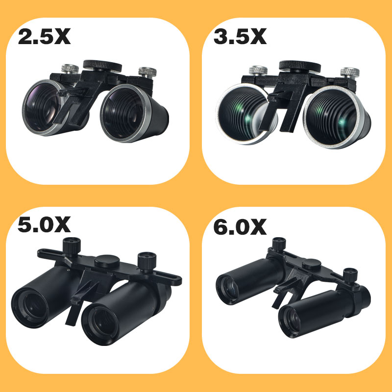 Dental 2.5X 3.5X Loupe Magnifi - Magnifier With Light review and price