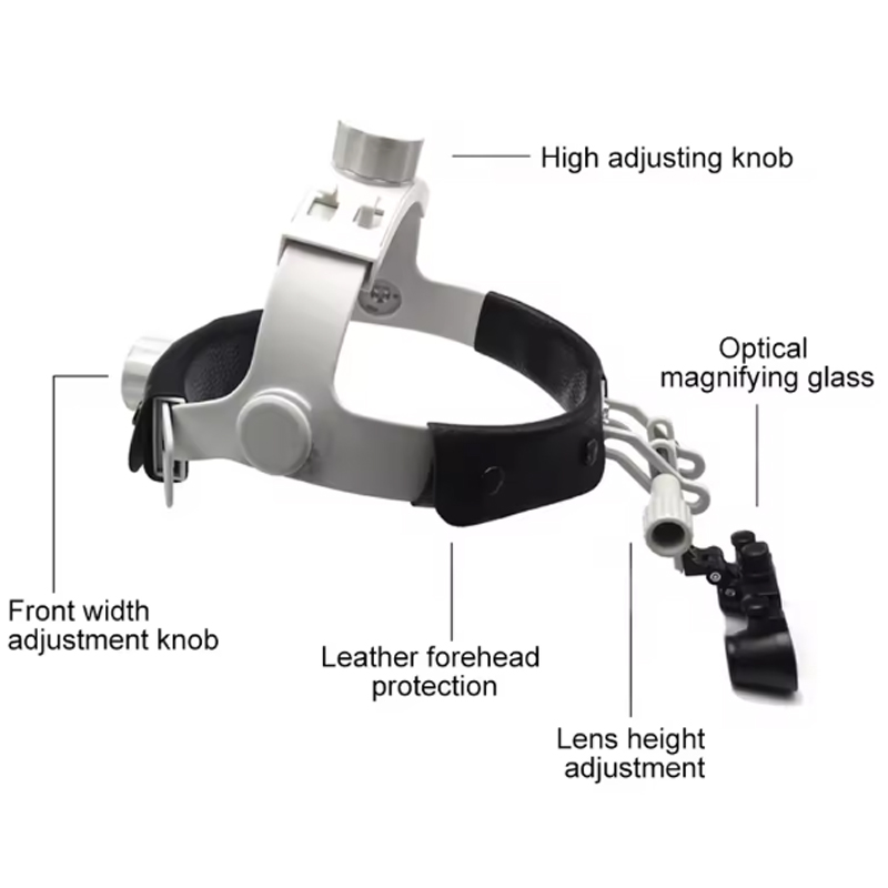 JAVIDENT White/Black Head Wear - Magnifier With Light review and price