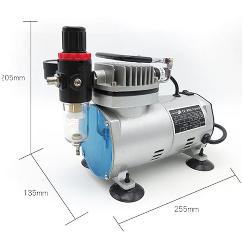 220V 110V Portable Air Compres - Airbrush Compressor Kit review and price