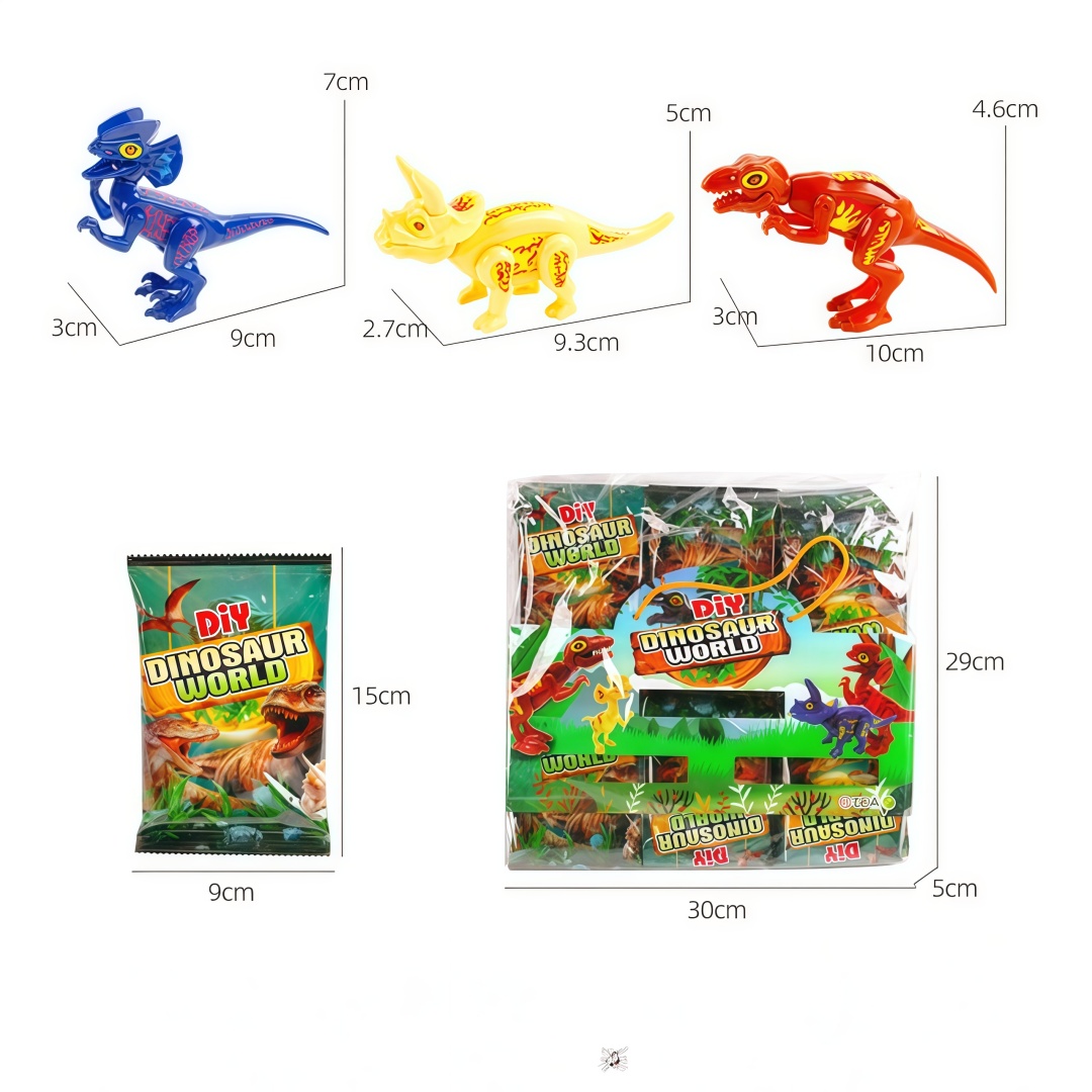 30Piece DIY Dinosaur Model Ass - Model Kit Dinosaur review and price