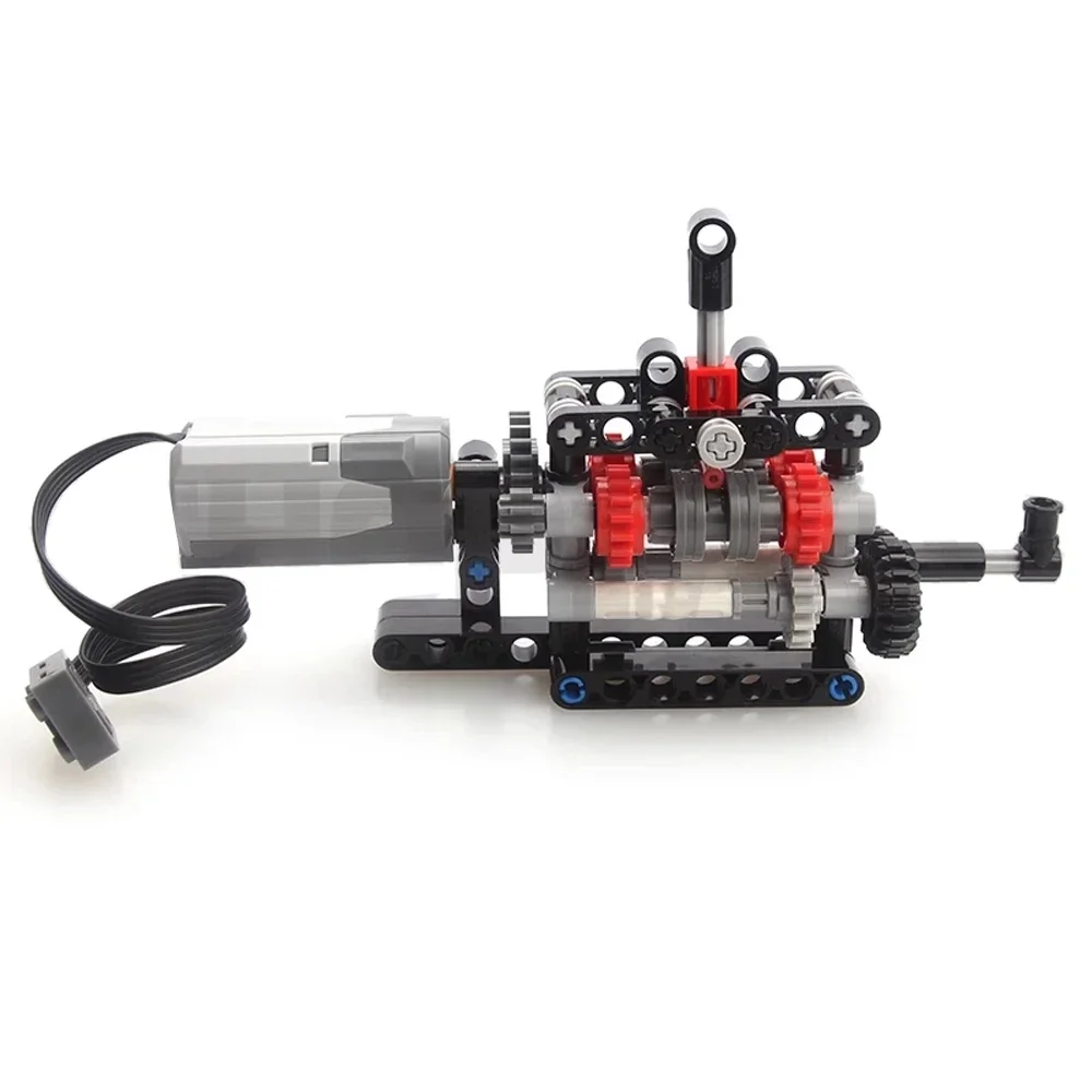 MOC High-tech 4 Speeds Gearbox - Model Kit Ikaruga review and price