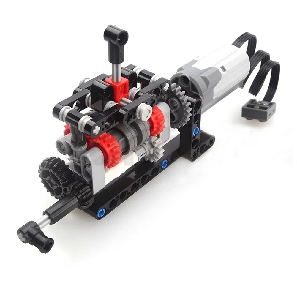 MOC High-tech 4 Speeds Gearbox - Model Kit Ikaruga review and price