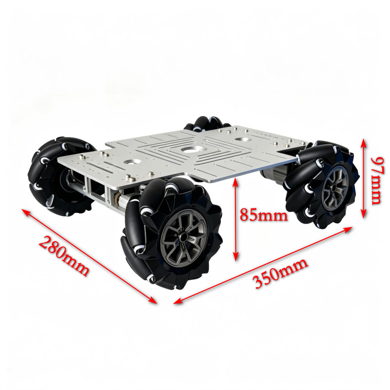 20Kg Load 4WD Mecanum Wheel Ro - Model Kit Lancelot review and price