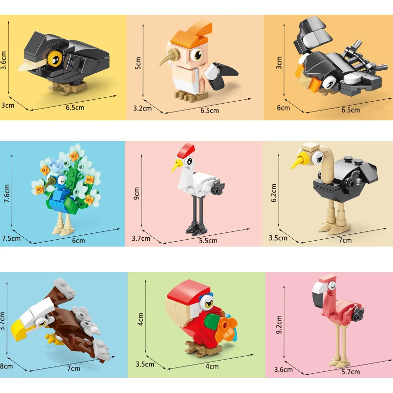 Bricks Animal Bird Paradise Cr - Model Kit Toy review and price