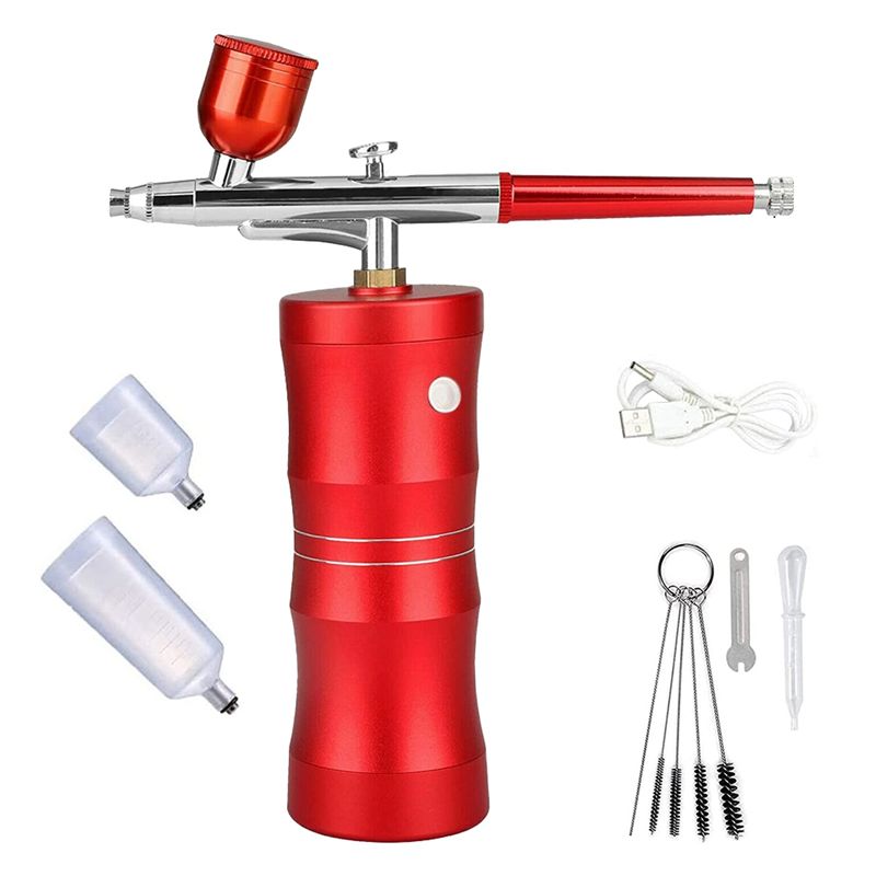 Portable Airbrush Kit With Com - Airbrush Compressor Kit review and price