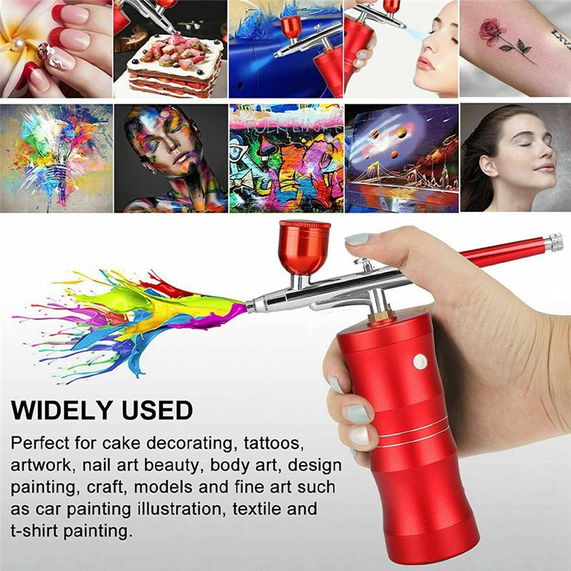Portable Airbrush Kit With Com - Airbrush Compressor Kit review and price
