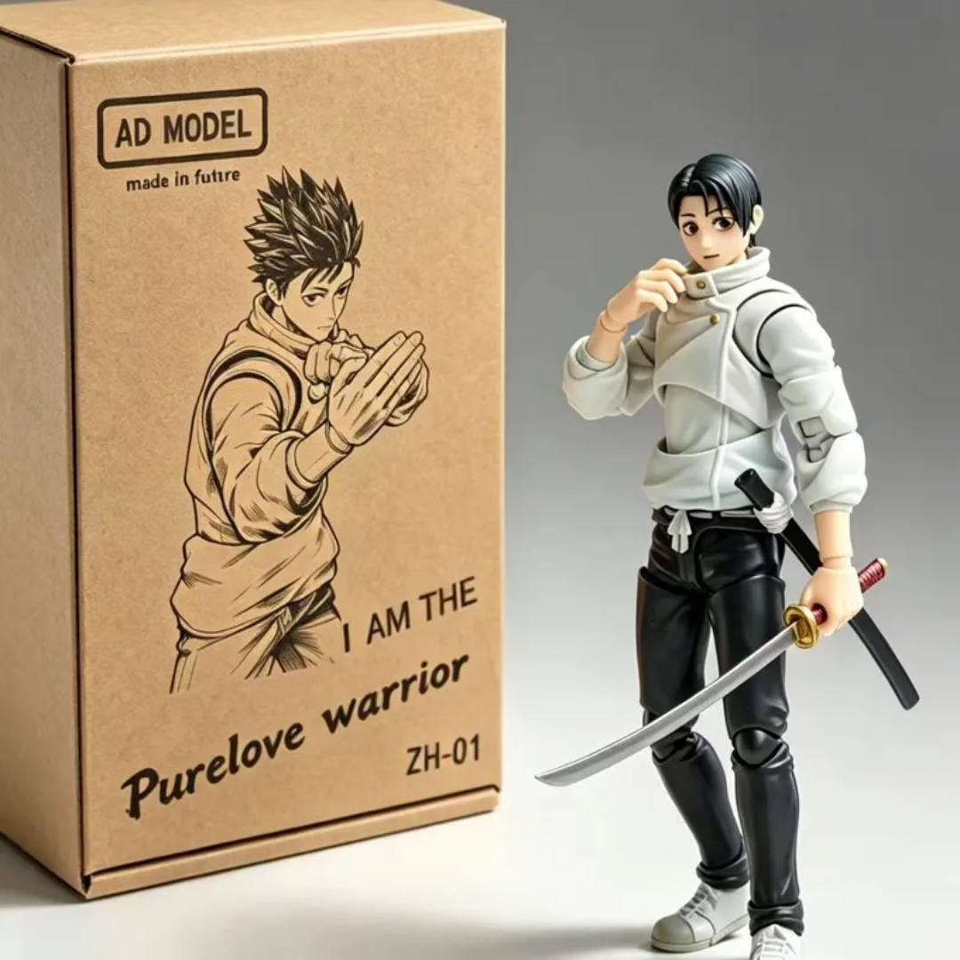 [HIT] New AD Model Zh-01 Yuta  - Model Kit Jujutsu Kaisen review and price
