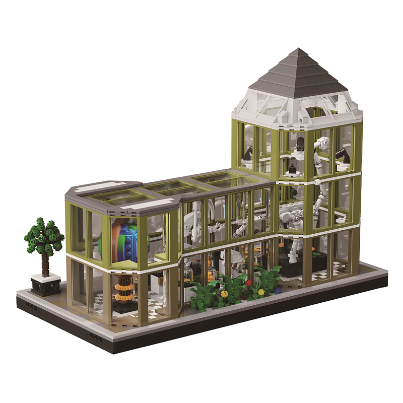 1496PCS Dinosaur Museum Buildi - Model Kit Dinosaur review and price