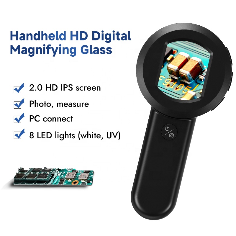 Magnifying Glass 100X HM020 wi - Magnifier With Light review and price