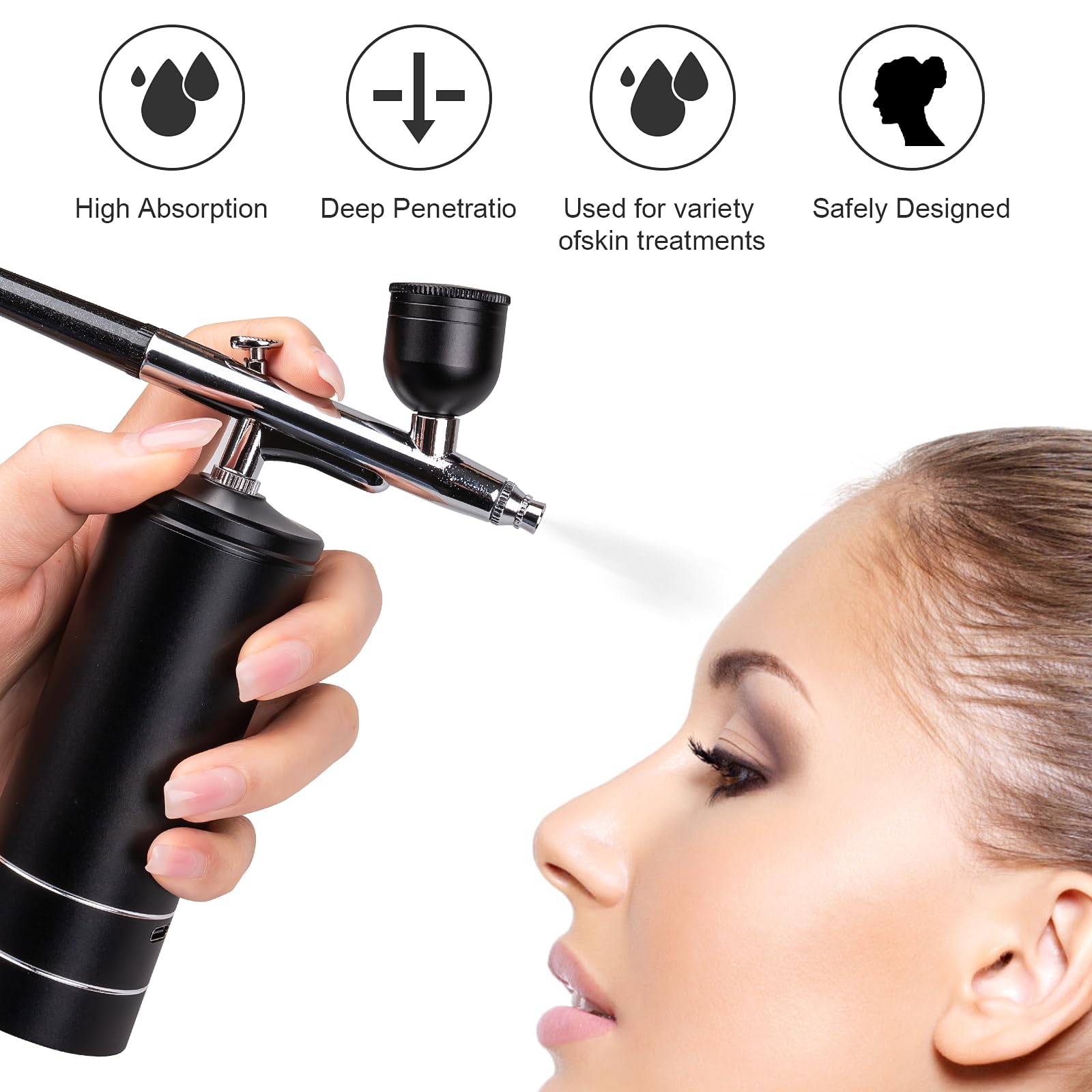 Airbrush Kit Rechargeable Cord - Airbrush Compressor Kit review and price