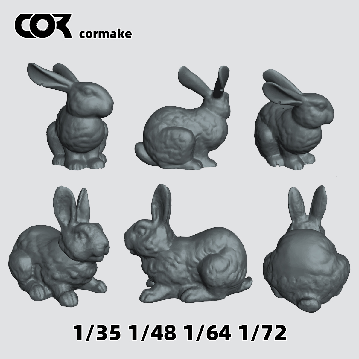 3D Resin Miniature Rabbit Anim - Model Kit Ikaruga review and price