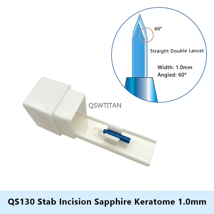 Sapphire keratome knife Straig - Model Kit Lancelot review and price