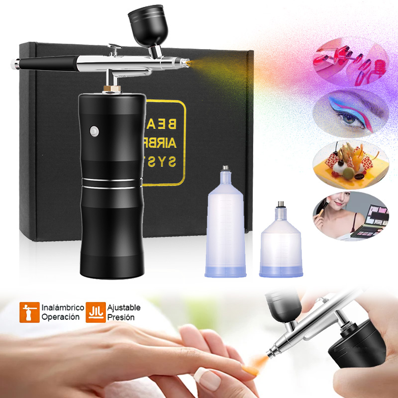 Oxygen Spray Mini Air Compress - Airbrush Compressor Kit review and price